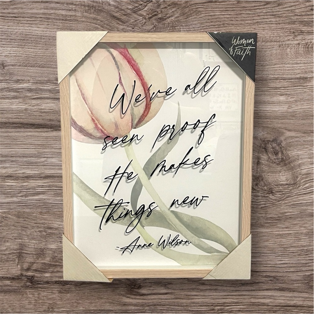Women of Faith Artwork with Inspirational Quote